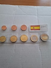 KMS Kursmünzensatz Spanien 2005 Stempelglanz komplett lose