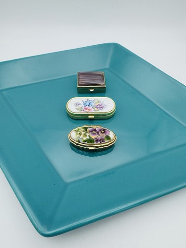 Antike vintage pillendosen set - vintage,