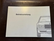 NOS Betriebsanleitung C126 W126 S SE SEC SEL 420 - 560