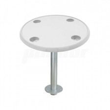 Bootstisch mit Alu Tischfuß für Boot Caravan Auto Wohnmobil Wohnwagen 