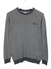 SUPERDRY Das Orange Label Co Pullover Herren MEDIUM Chevron Rundhals