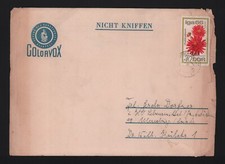 BUDAPEST, Briefumschlag Postkarte 1966, COLORVOX Verlag des Kunstfondes