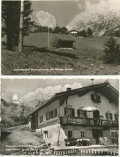 2 AK Alpengasthof Wochenbrunn bei Ellmau Wilder Kaiser Scheffau Tirol 420