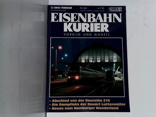 Eisenbahn kurier heft - eisenbahn-kurier,