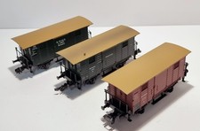 Märklin H0 3 Stück gedeckter