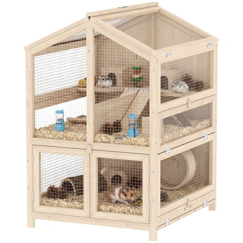 Hamsterkäfig aus holz - hamsterkäfig,