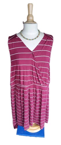 Kleid 50 rot weiß - kleid, gr.