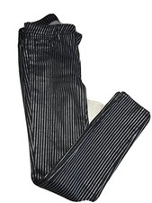 Damen Jeans mit Nadelstreifen  Gr. 38, Fb schwarz-silber