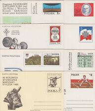 Polen Jahrgang 1985 Ganzsachen