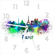 Wallario Wanduhr aus Glas