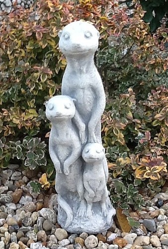 Steinfigur erdmännchen - steinfigur,