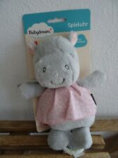 🐝  Babydream Spieluhr Hippo Nilpferd Musikwerk Stofftier Rossmann Mädchen Rosa
