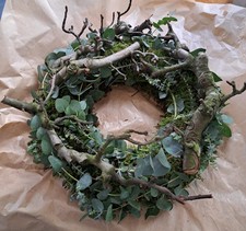 Kranz 35 cm Eukalyptus grün