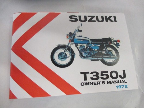 Suzuki t350 betriebsanleitung - suzuki,