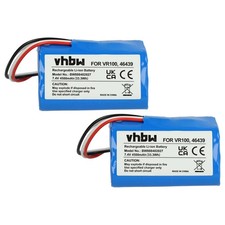 2x Akku für Vorwerk Kobold VR100 4500mAh 7,4V