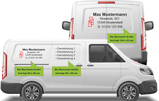 Autobeschriftung 5-tlg