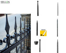 Stab mit Spitze Zaunspitze Kugel Eisenspitze Schmiedeeisen Zierelement