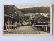 Reichsgrenze Johanngeorgenstadt Verlag Bernhardt Schubert Schwarzenberg AK