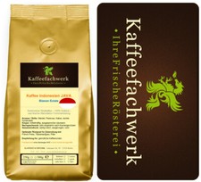 Kaffeefachwerk Java Blawan Estate ♥ Frisch geröstete Manufaktur Kaffee Bohnen