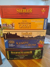 Siedler von CATAN Sternenfahrer Kampf um Rom Barbaren Händler Nürnberg Konvolut