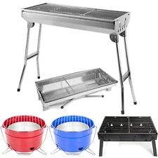 Grill BBQ Holzkohlegrill Klappgrill Camping Standgrill Reisegrill XXL Edelstahl