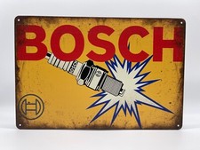Blechschild Bosch 20x30cm Nostalgie Retro Reklame Vintage Deko Geschenk Garage