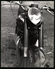 Fotografie BSA Motorrad, nach