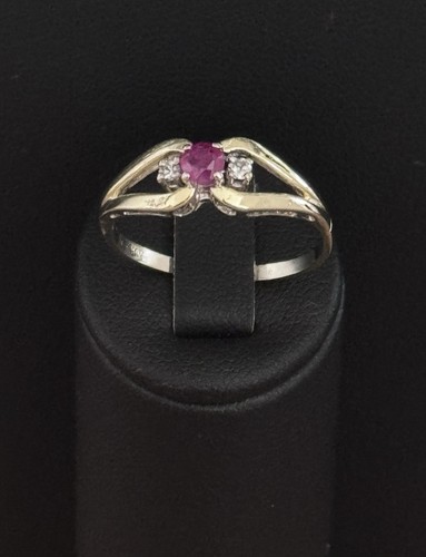 Goldring mit rubin und - goldring,