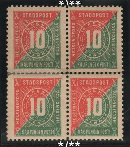 Finnland 10p sadtpost - 10p,