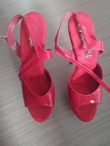Pleaser high heels rot - high,