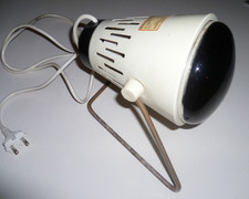 DDR Wärmelampe / Rotlicht Lampe - 250 V - DDR Haushalt
