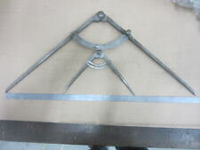 Zirkel Kreis Winkel Lineal Anreißzirkel Winkelmessgerät Teilapperat Anreißnadel