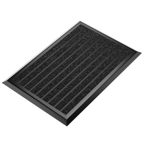 Fußmatte außen mit aluminium - fußmatte,