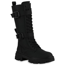 Damen Schnürstiefel Stiefel