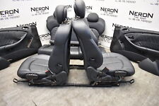 Mercedes CLK Coupe W209 Innenausstattung Ausstattung Leder Sitze Schwarz