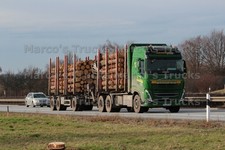 LKW Foto Volvo FH Langholz-Transporter Deutschland grün ZIEGENBALG #m1jz