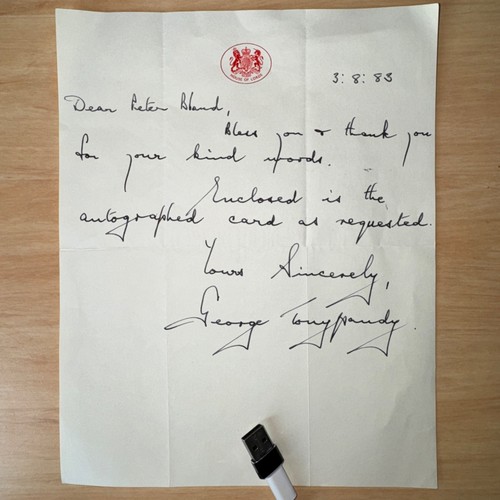 George viscount tonypandy - george, 1p