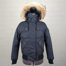 Nobis Damen Navy Daunen Bomber