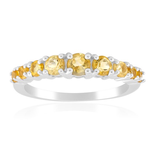 Cavill citrin silberring 925 - citrin,