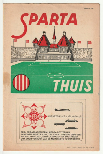 1972 sparta rotterdam - sparta, heart