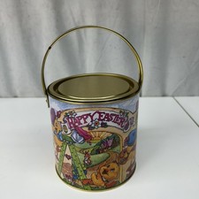 VTG Giftco Easter Tin Pail
