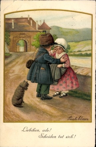 Künstler litho ebner - ebner,, pauli