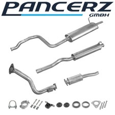 Auspuffanlage für Audi 80 (B4) 1.6 1991-1992 für Fahrzeuge ohne Kat