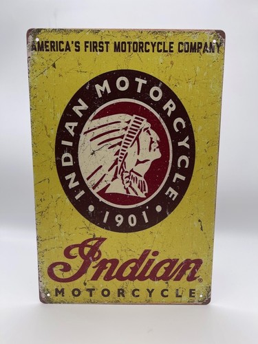 Blechschild indian 20x30cm - indian,