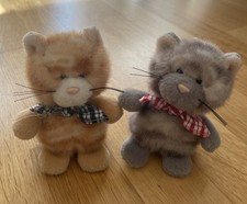 Nici rote & graue getigerte Katze Plüsch 11 cm