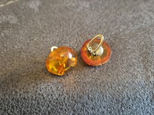 Antike? Bernstein Ohrclips 835