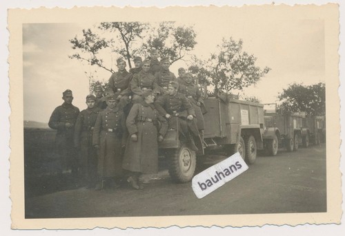 Foto wehrmacht lkw soldaten - foto,