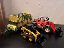 Spielzeugset Anhänger/Manitou/Radlader