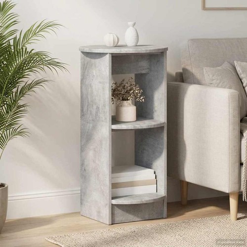 Seitenschrank betongrau - seitenschrank,