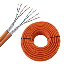 Netzwerkkabel LAN Datenkabel CAT 7 Duplex 1000 MHz SFTP 2 x (4x2xAWG23) Kupfer⚡